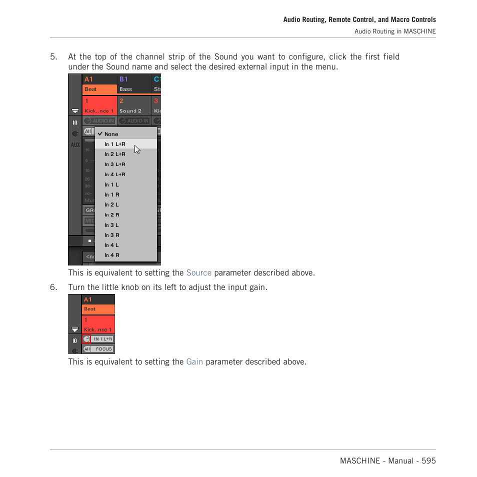 Native Instruments MASCHINE MK3 Groove Production Studio (Black) User Manual | Page 595 / 976