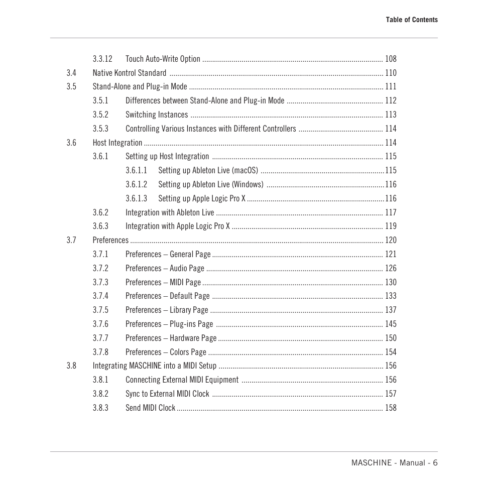 Native Instruments MASCHINE MK3 Groove Production Studio (Black) User Manual | Page 6 / 976