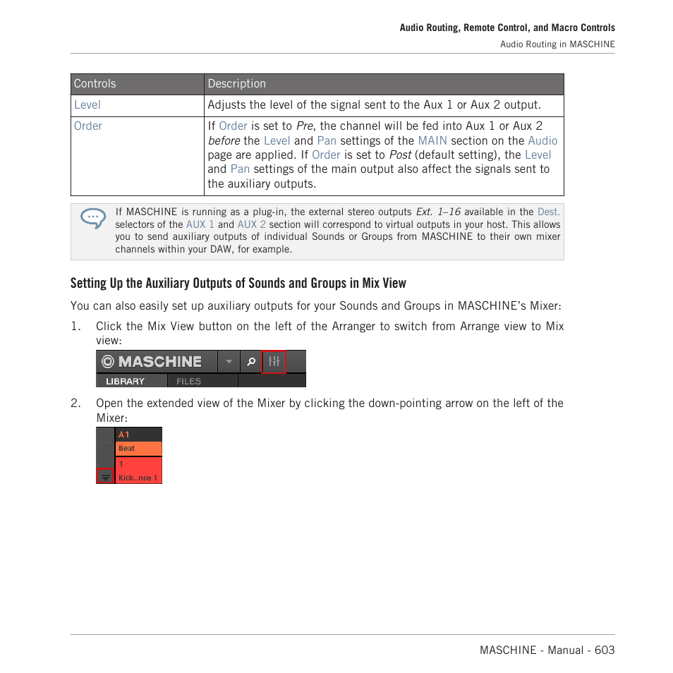 Native Instruments MASCHINE MK3 Groove Production Studio (Black) User Manual | Page 603 / 976