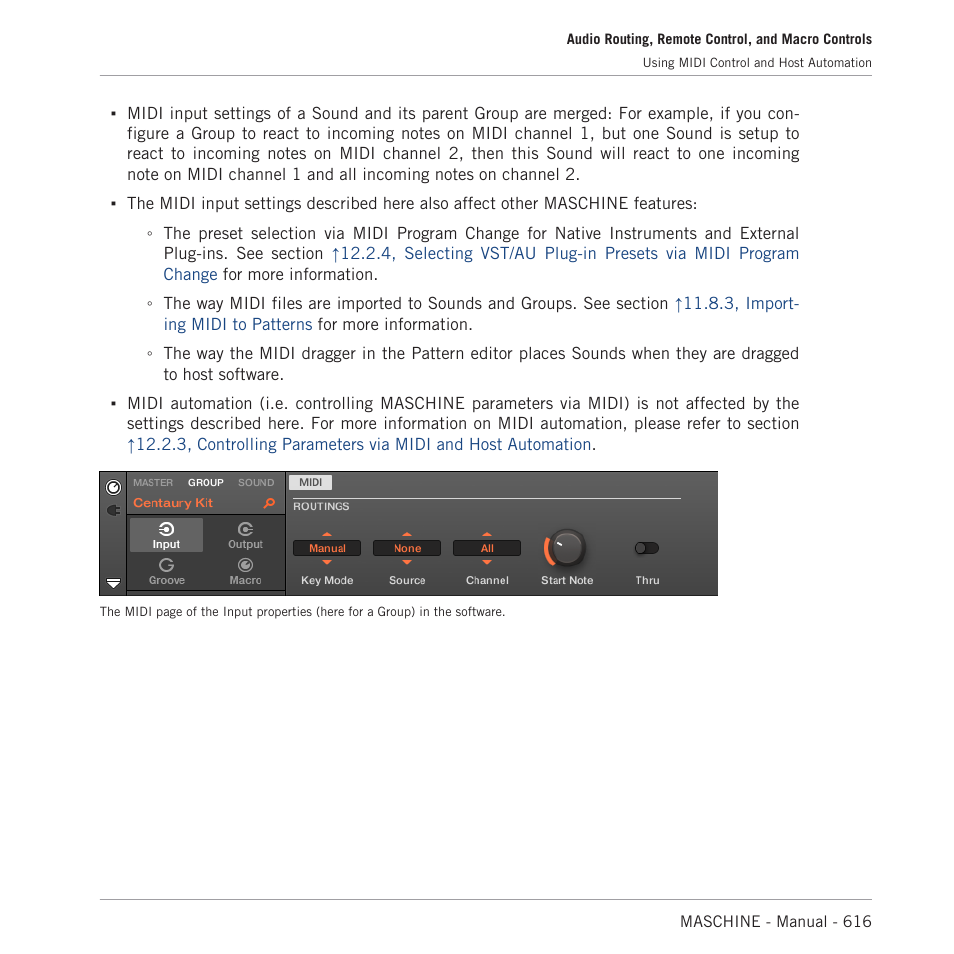 Native Instruments MASCHINE MK3 Groove Production Studio (Black) User Manual | Page 616 / 976