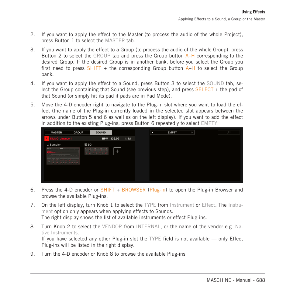 Native Instruments MASCHINE MK3 Groove Production Studio (Black) User Manual | Page 688 / 976