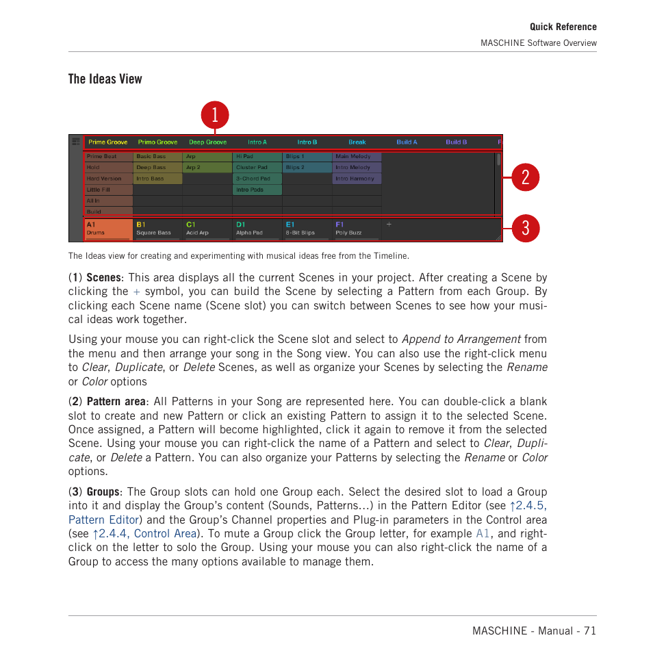 Native Instruments MASCHINE MK3 Groove Production Studio (Black) User Manual | Page 71 / 976