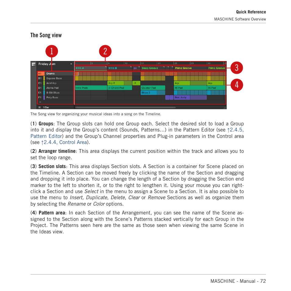 Native Instruments MASCHINE MK3 Groove Production Studio (Black) User Manual | Page 72 / 976