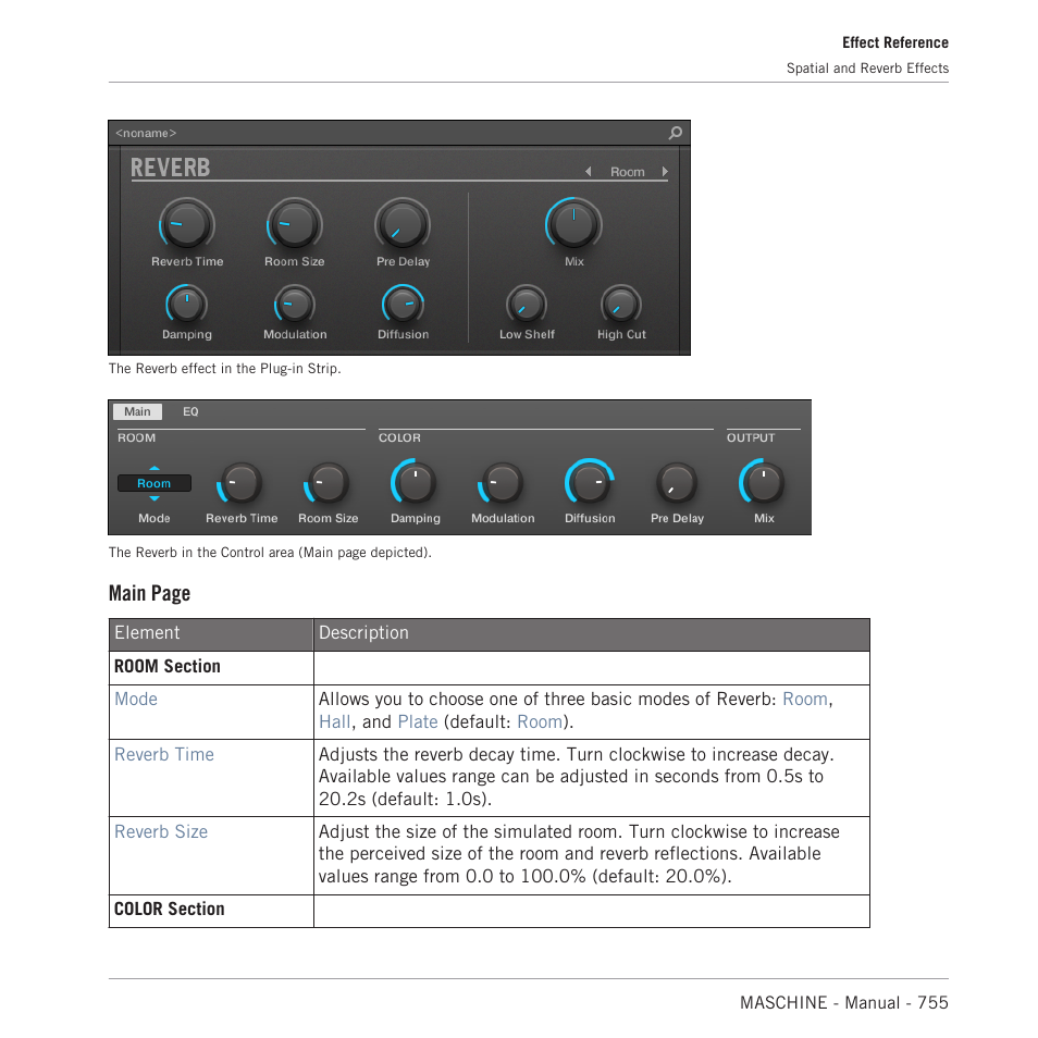 Main page | Native Instruments MASCHINE MK3 Groove Production Studio (Black) User Manual | Page 755 / 976