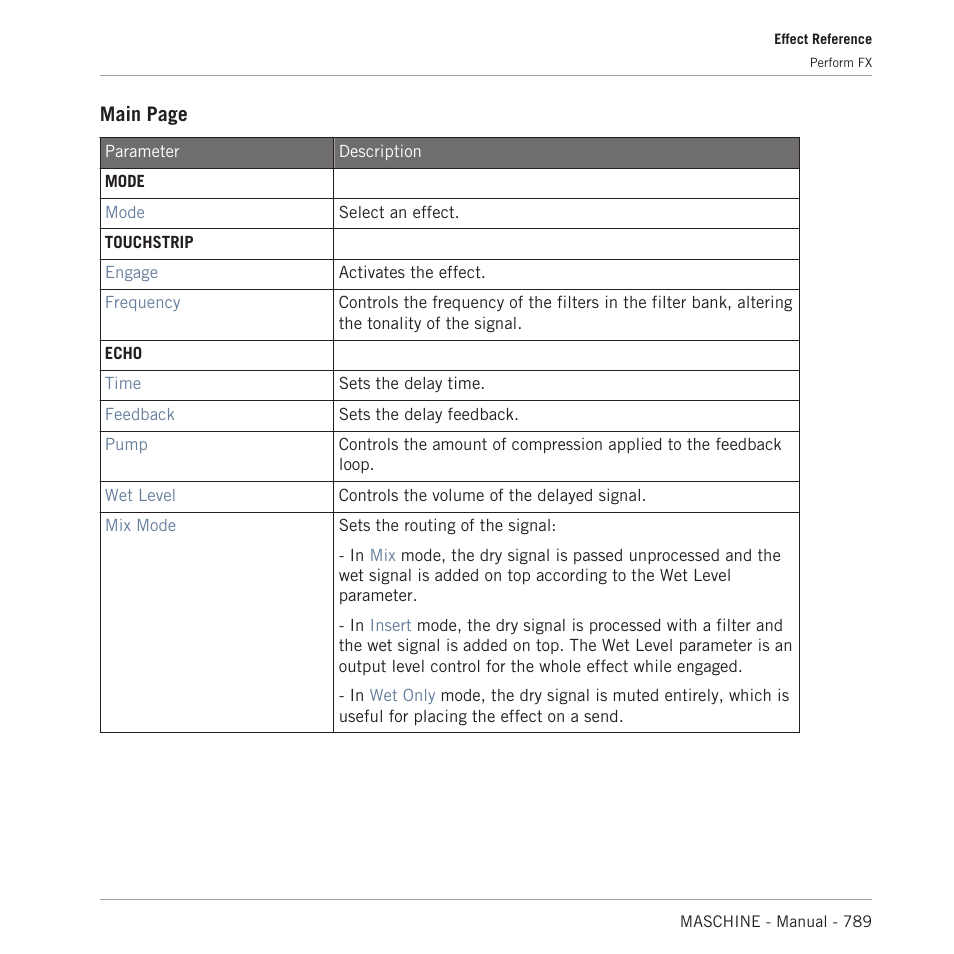 Main page | Native Instruments MASCHINE MK3 Groove Production Studio (Black) User Manual | Page 789 / 976