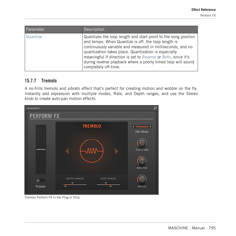 Tremolo, 7, tremolo, 7 tremolo | Native Instruments MASCHINE MK3 Groove Production Studio (Black) User Manual | Page 795 / 976