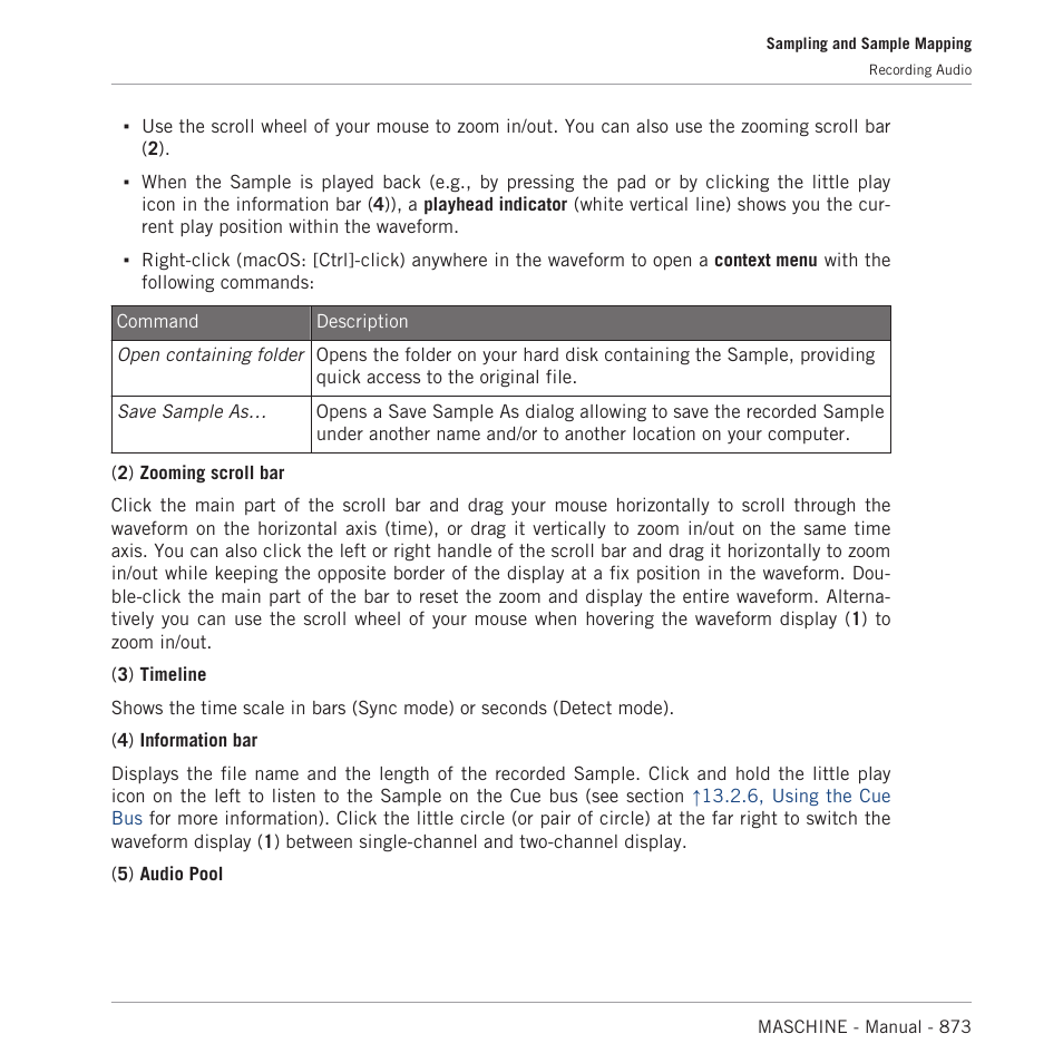 Native Instruments MASCHINE MK3 Groove Production Studio (Black) User Manual | Page 873 / 976