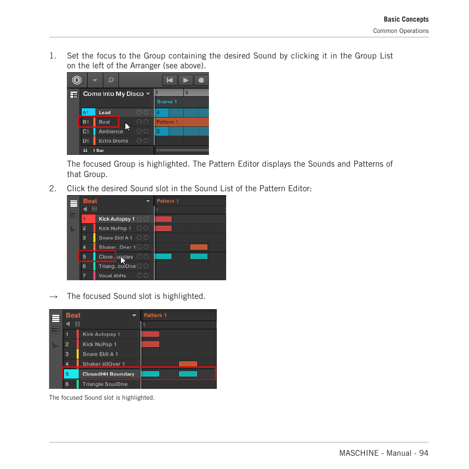 Native Instruments MASCHINE MK3 Groove Production Studio (Black) User Manual | Page 94 / 976