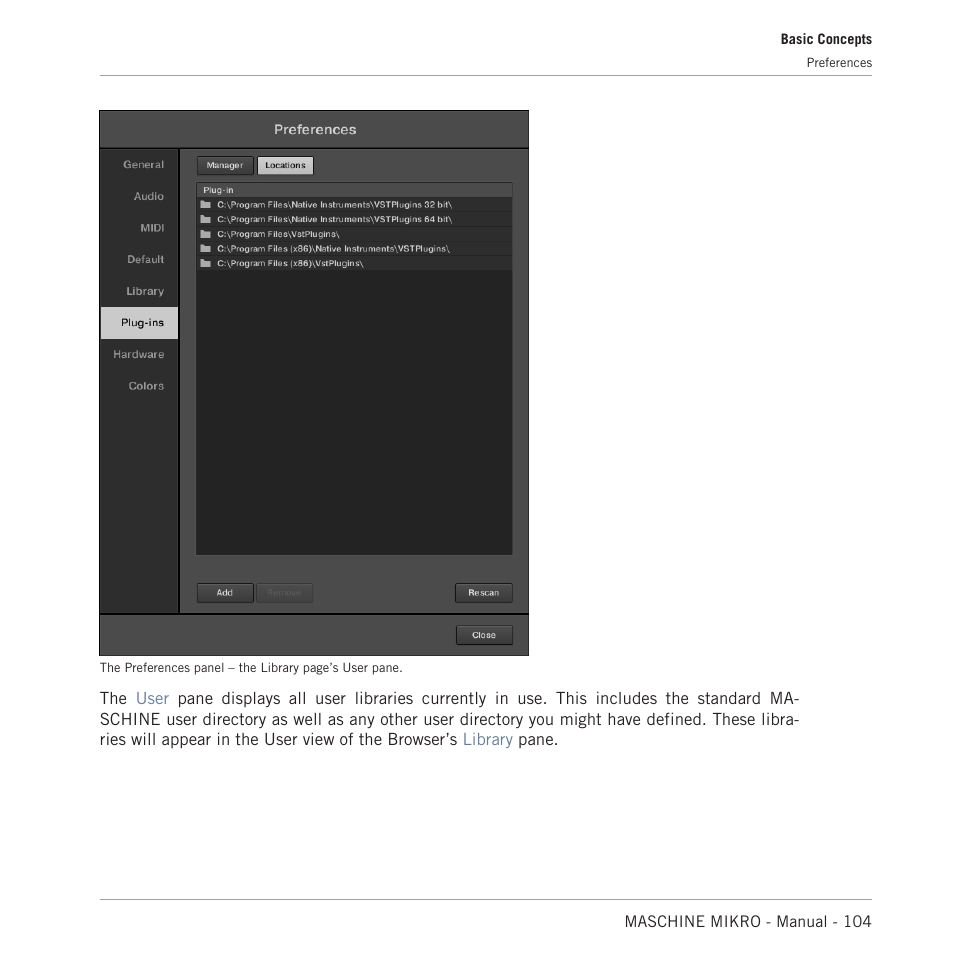 Native Instruments MASCHINE MIKRO MK3 Groove Production Studio (Black) User Manual | Page 104 / 807