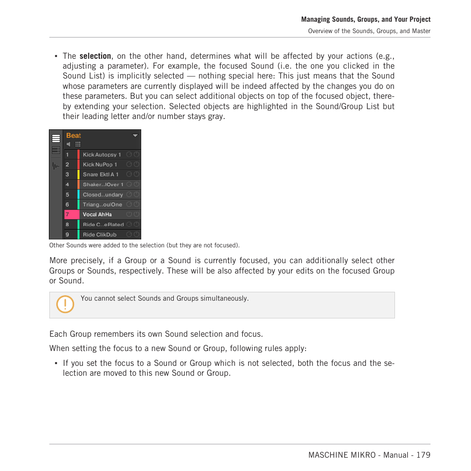 Native Instruments MASCHINE MIKRO MK3 Groove Production Studio (Black) User Manual | Page 179 / 807