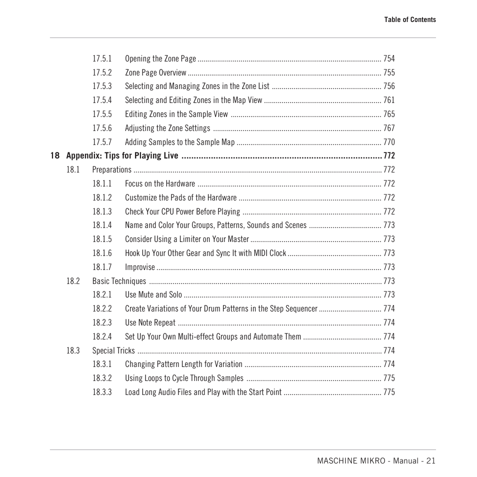Native Instruments MASCHINE MIKRO MK3 Groove Production Studio (Black) User Manual | Page 21 / 807