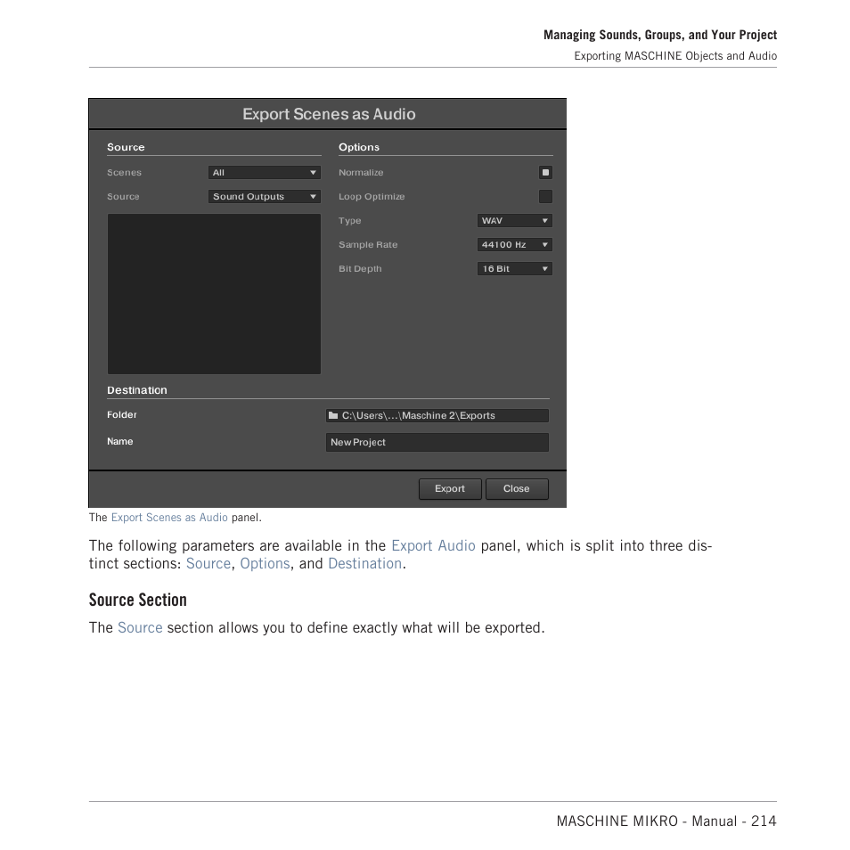 Native Instruments MASCHINE MIKRO MK3 Groove Production Studio (Black) User Manual | Page 214 / 807