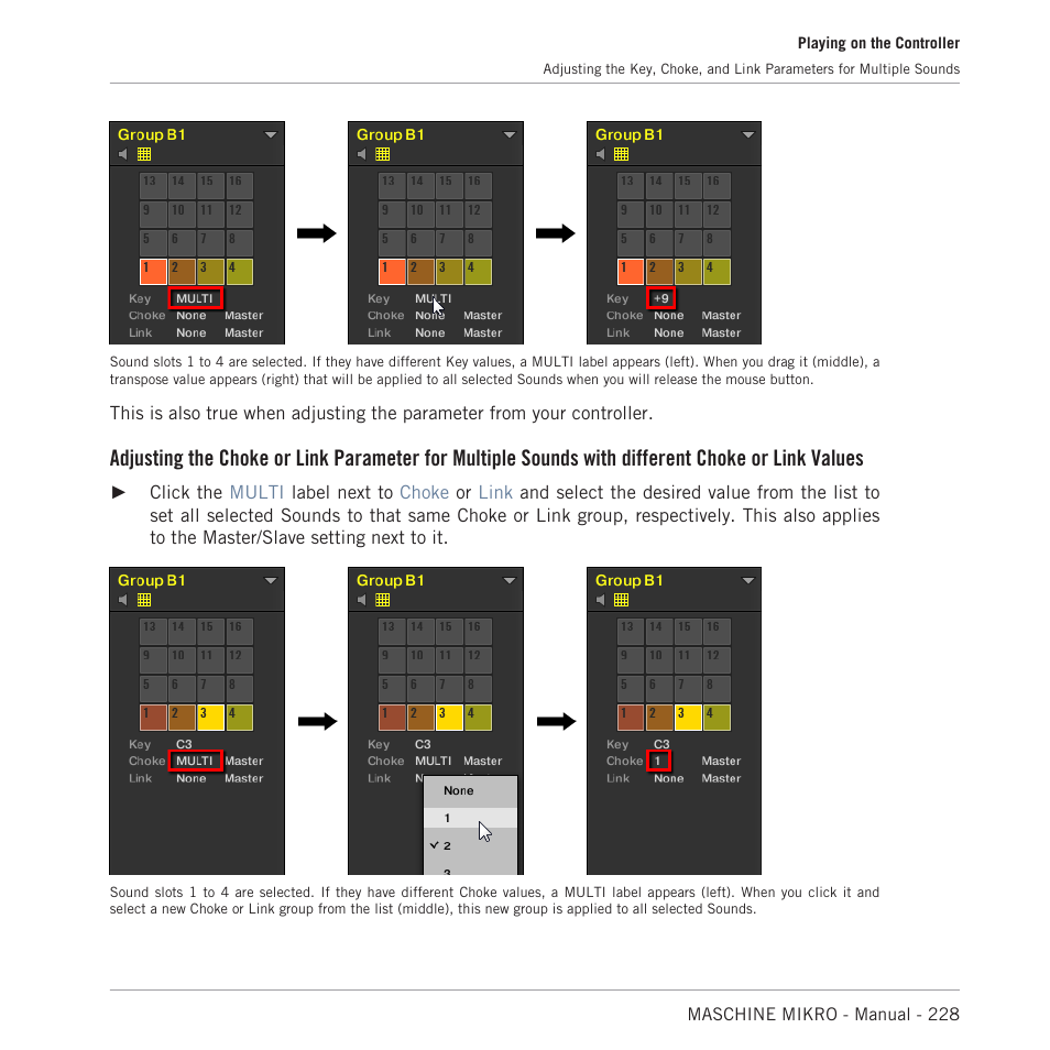 Native Instruments MASCHINE MIKRO MK3 Groove Production Studio (Black) User Manual | Page 228 / 807