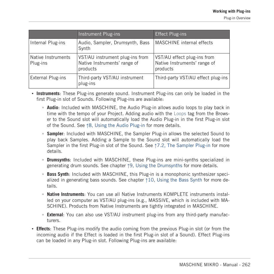 Native Instruments MASCHINE MIKRO MK3 Groove Production Studio (Black) User Manual | Page 262 / 807