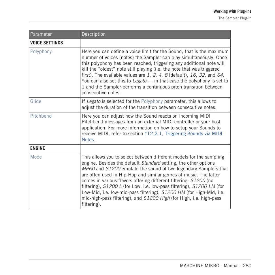 Native Instruments MASCHINE MIKRO MK3 Groove Production Studio (Black) User Manual | Page 280 / 807