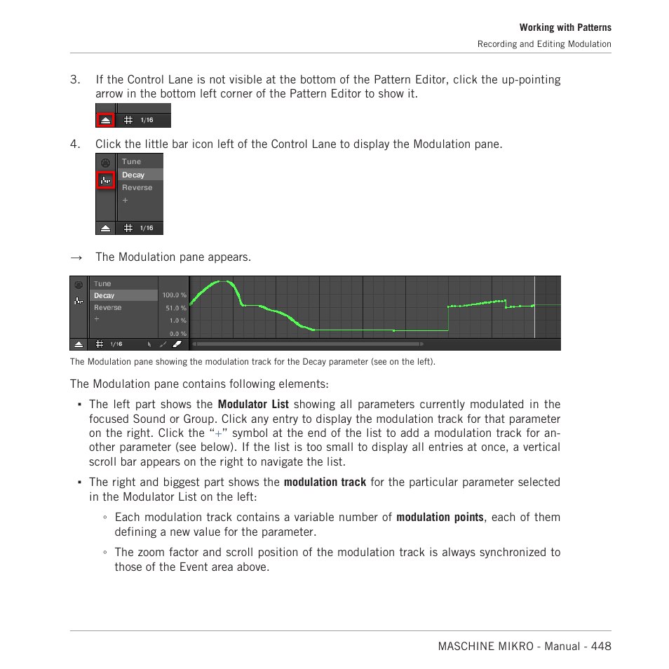 Native Instruments MASCHINE MIKRO MK3 Groove Production Studio (Black) User Manual | Page 448 / 807