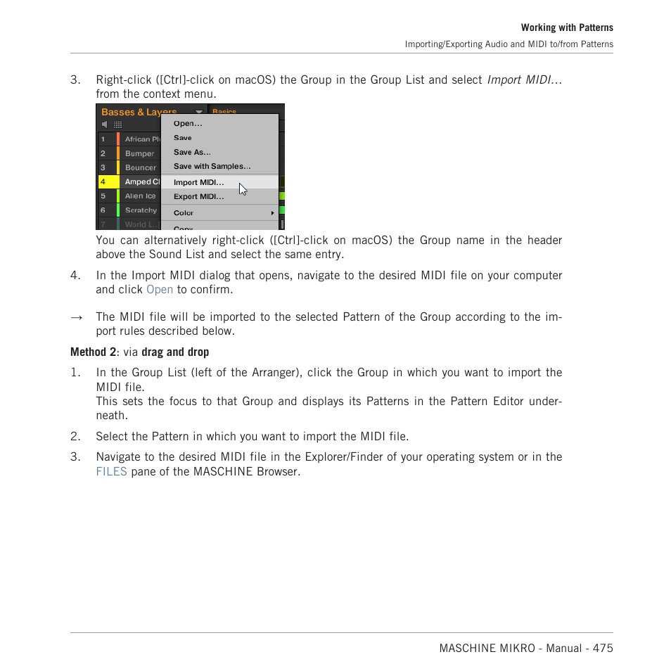 Native Instruments MASCHINE MIKRO MK3 Groove Production Studio (Black) User Manual | Page 475 / 807