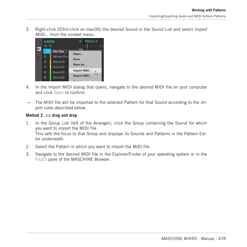 Native Instruments MASCHINE MIKRO MK3 Groove Production Studio (Black) User Manual | Page 478 / 807