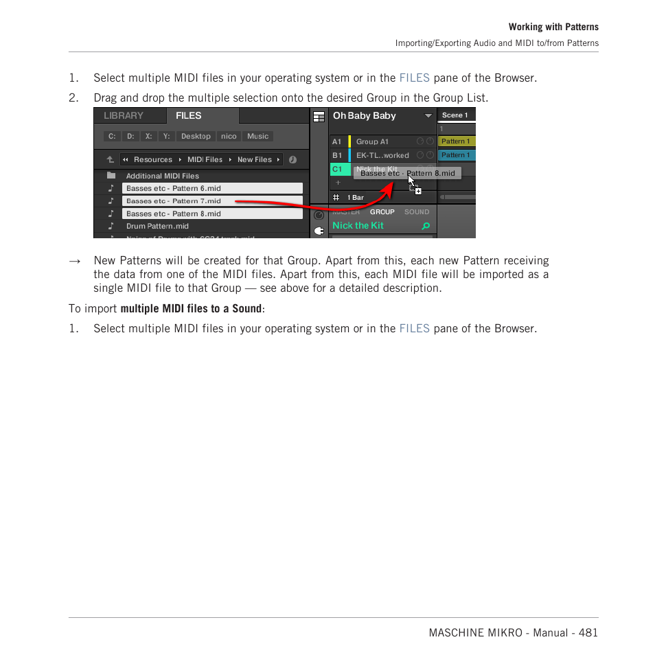 Native Instruments MASCHINE MIKRO MK3 Groove Production Studio (Black) User Manual | Page 481 / 807