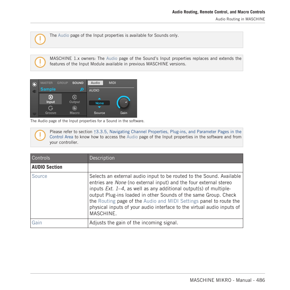 Native Instruments MASCHINE MIKRO MK3 Groove Production Studio (Black) User Manual | Page 486 / 807