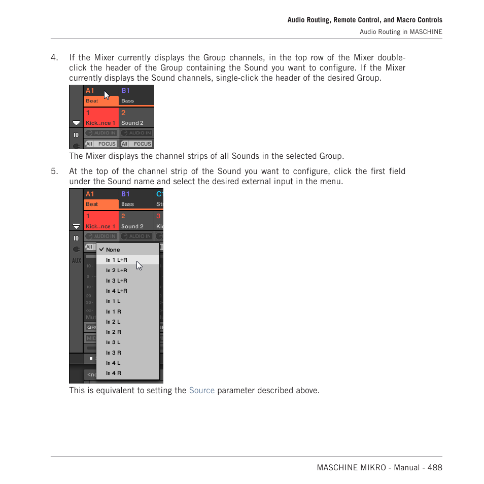 Native Instruments MASCHINE MIKRO MK3 Groove Production Studio (Black) User Manual | Page 488 / 807