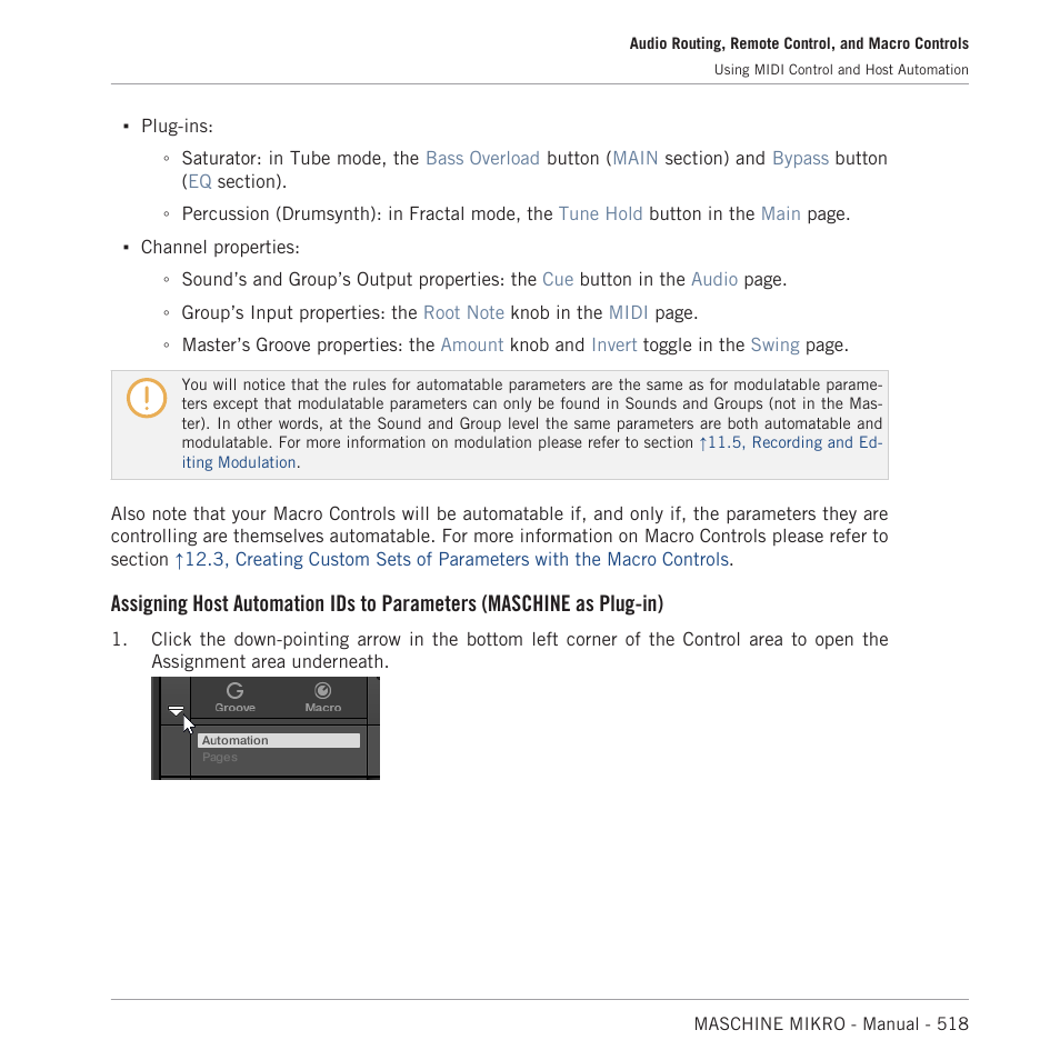 Native Instruments MASCHINE MIKRO MK3 Groove Production Studio (Black) User Manual | Page 518 / 807