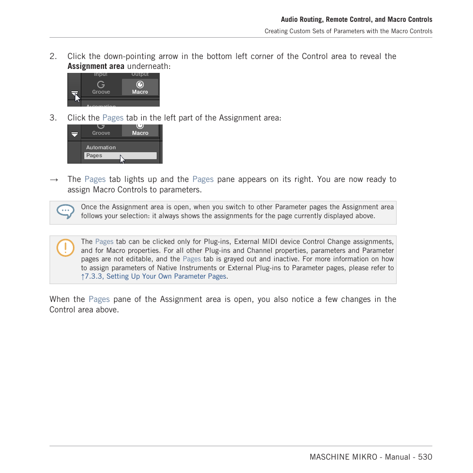 Native Instruments MASCHINE MIKRO MK3 Groove Production Studio (Black) User Manual | Page 530 / 807