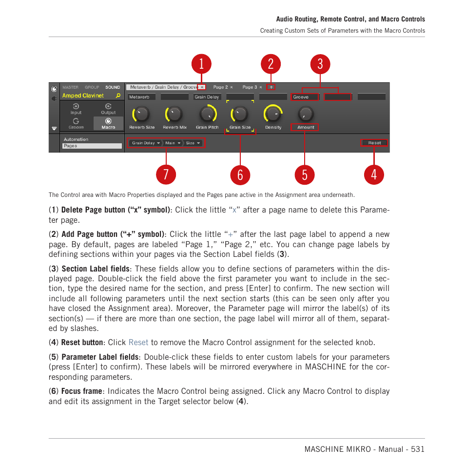 Native Instruments MASCHINE MIKRO MK3 Groove Production Studio (Black) User Manual | Page 531 / 807