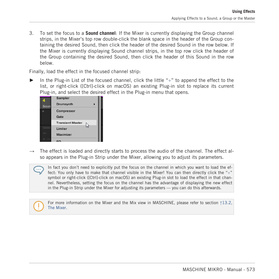 Native Instruments MASCHINE MIKRO MK3 Groove Production Studio (Black) User Manual | Page 573 / 807