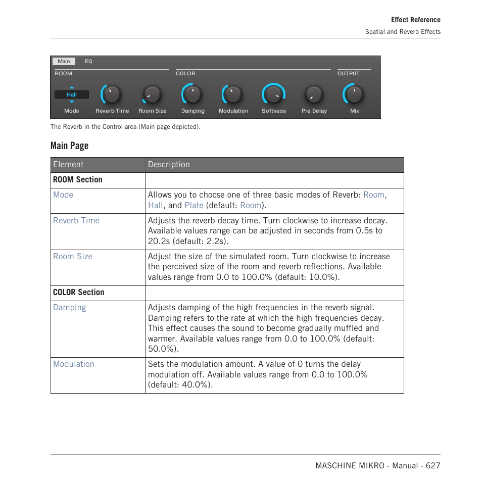 Main page | Native Instruments MASCHINE MIKRO MK3 Groove Production Studio (Black) User Manual | Page 627 / 807