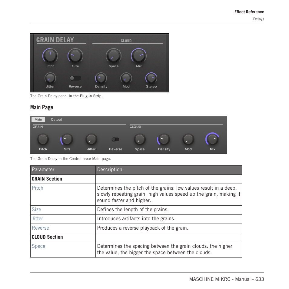 Main page | Native Instruments MASCHINE MIKRO MK3 Groove Production Studio (Black) User Manual | Page 633 / 807