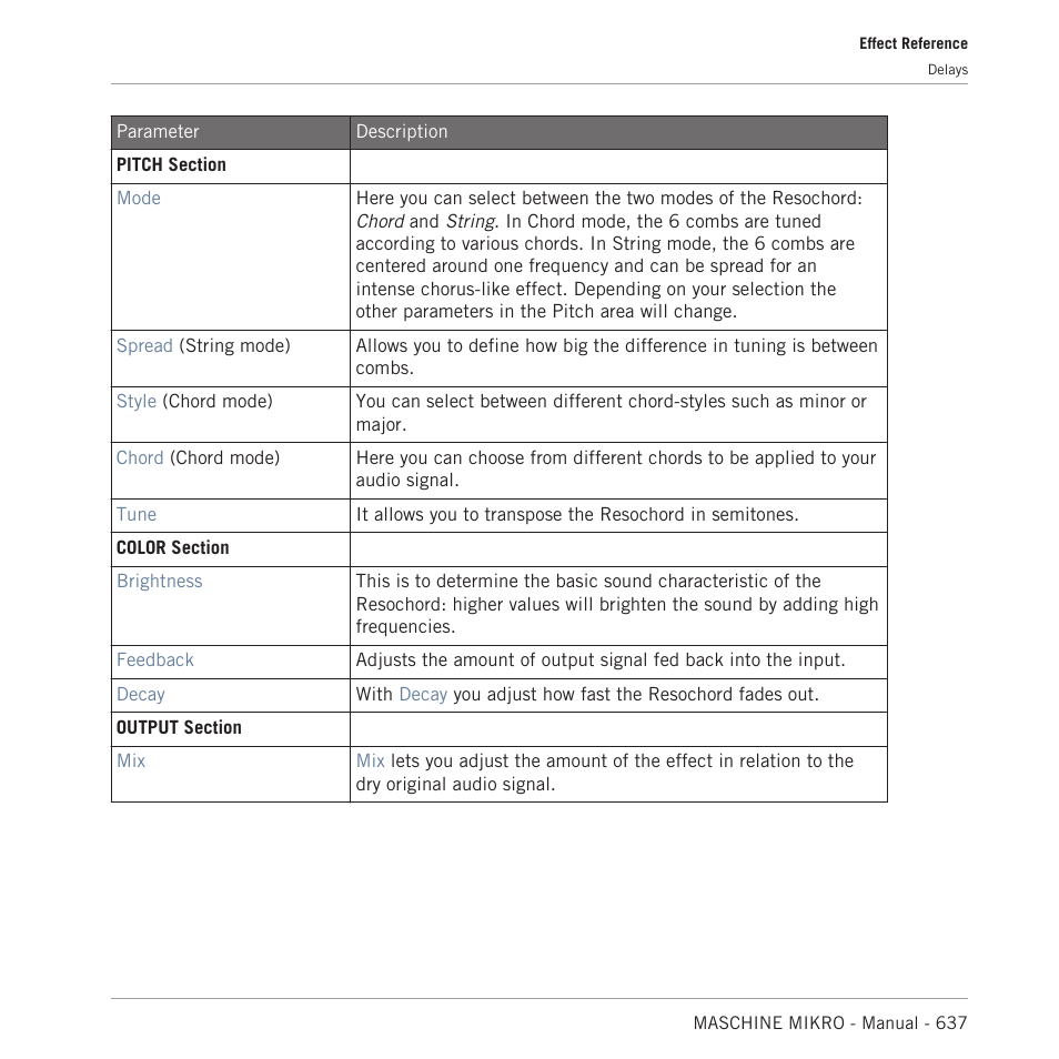 Native Instruments MASCHINE MIKRO MK3 Groove Production Studio (Black) User Manual | Page 637 / 807