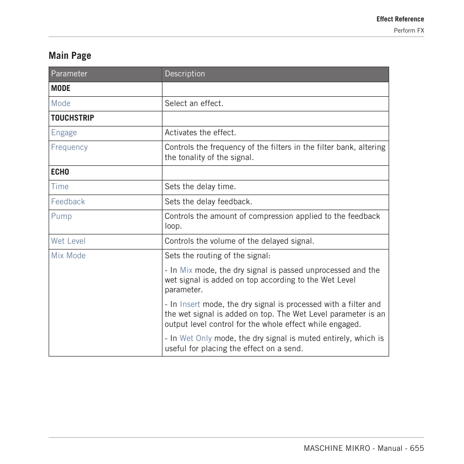 Main page | Native Instruments MASCHINE MIKRO MK3 Groove Production Studio (Black) User Manual | Page 655 / 807