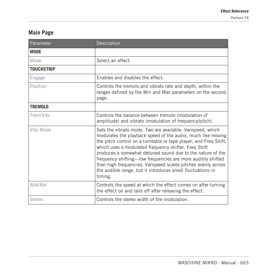 Main page | Native Instruments MASCHINE MIKRO MK3 Groove Production Studio (Black) User Manual | Page 663 / 807