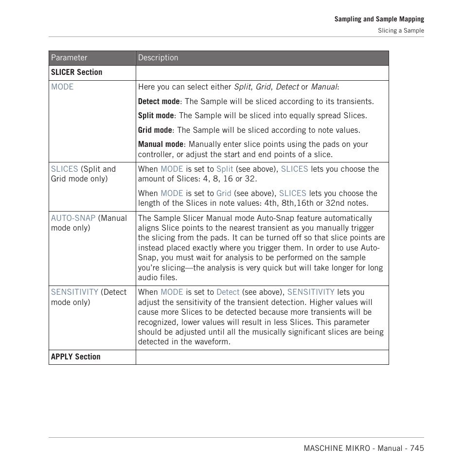 Native Instruments MASCHINE MIKRO MK3 Groove Production Studio (Black) User Manual | Page 745 / 807