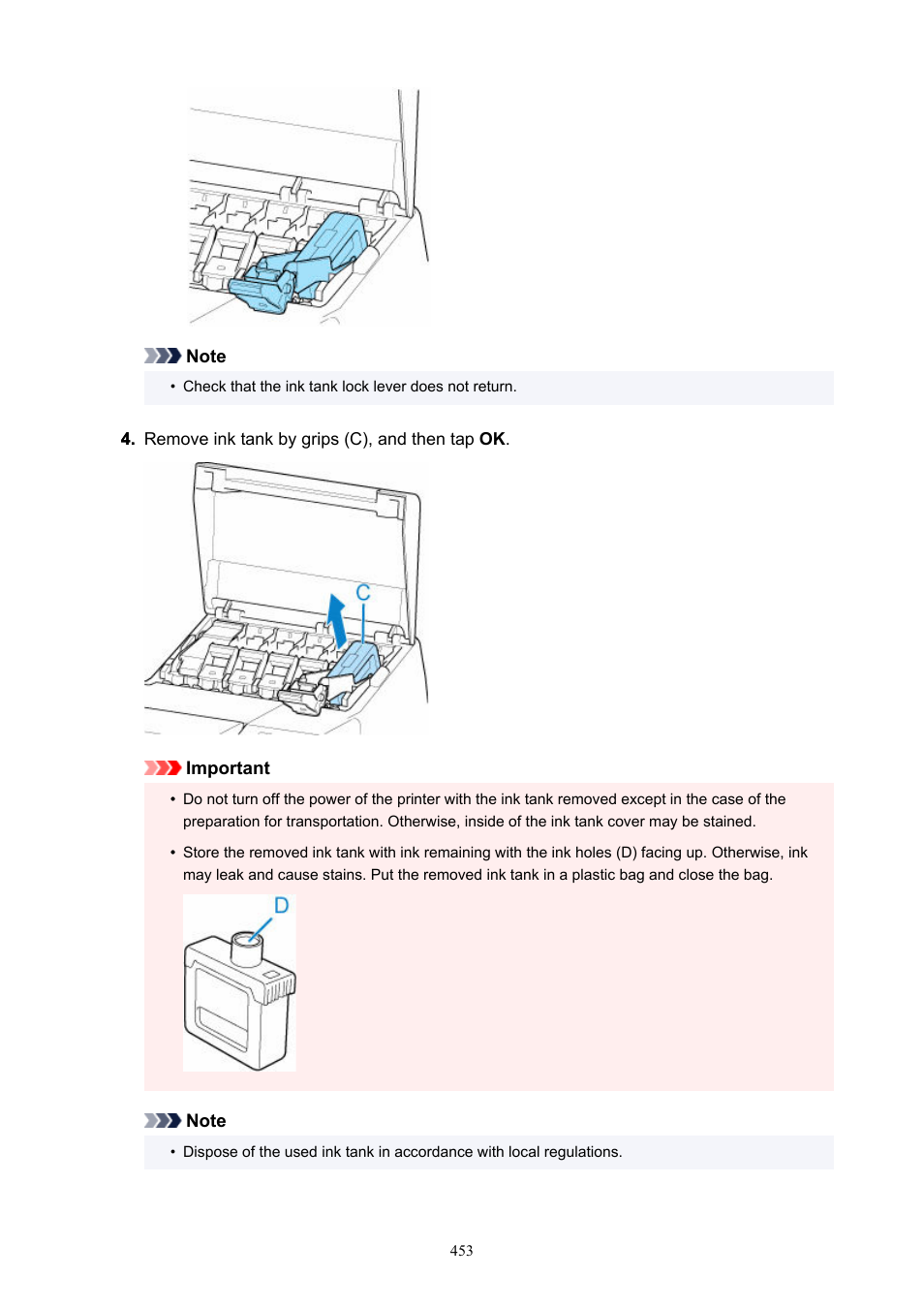 Canon imagePROGRAF TX-3100 36" Printer with Basket User Manual | Page 453 / 1073