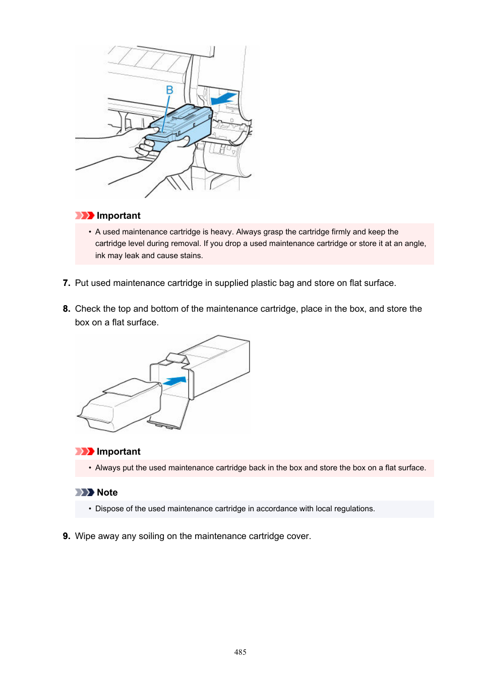Canon imagePROGRAF TX-3100 36" Printer with Basket User Manual | Page 485 / 1073