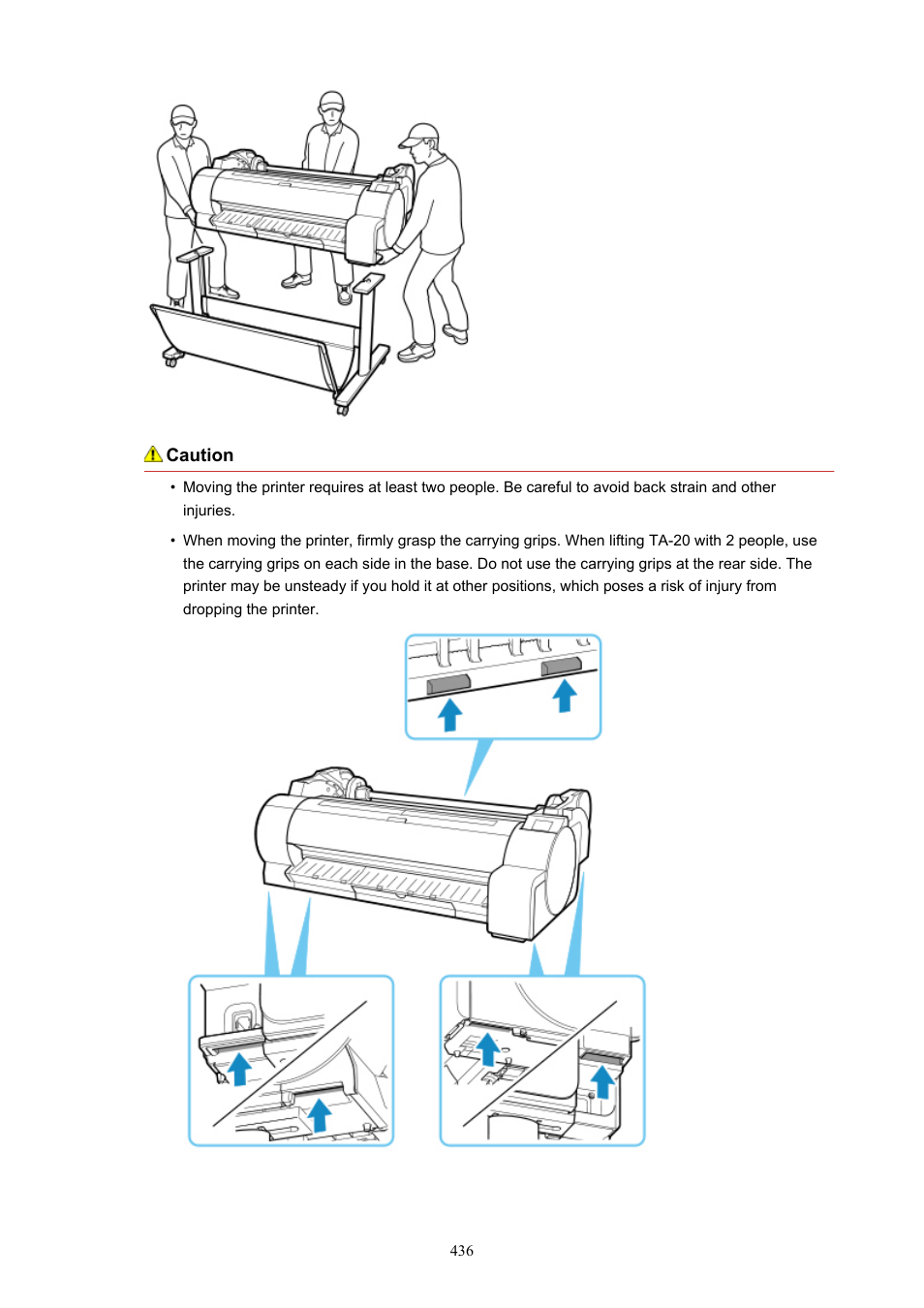 Canon imagePROGRAF TA-20 MFP 24" Large Format Printer with L24ei Scanner and Stand Kit User Manual | Page 436 / 926