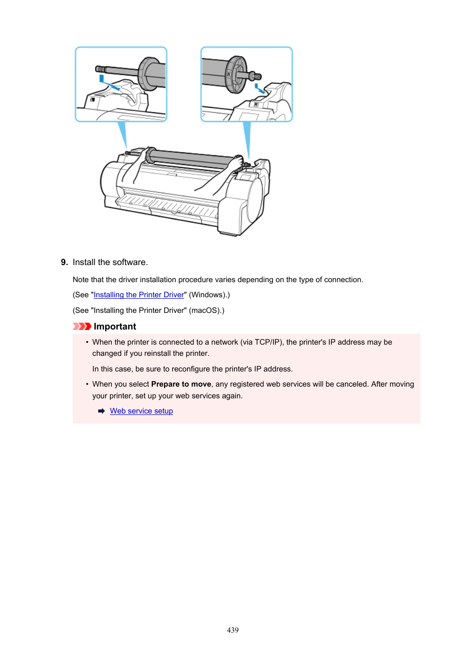 Canon imagePROGRAF TA-20 MFP 24" Large Format Printer with L24ei Scanner and Stand Kit User Manual | Page 439 / 926