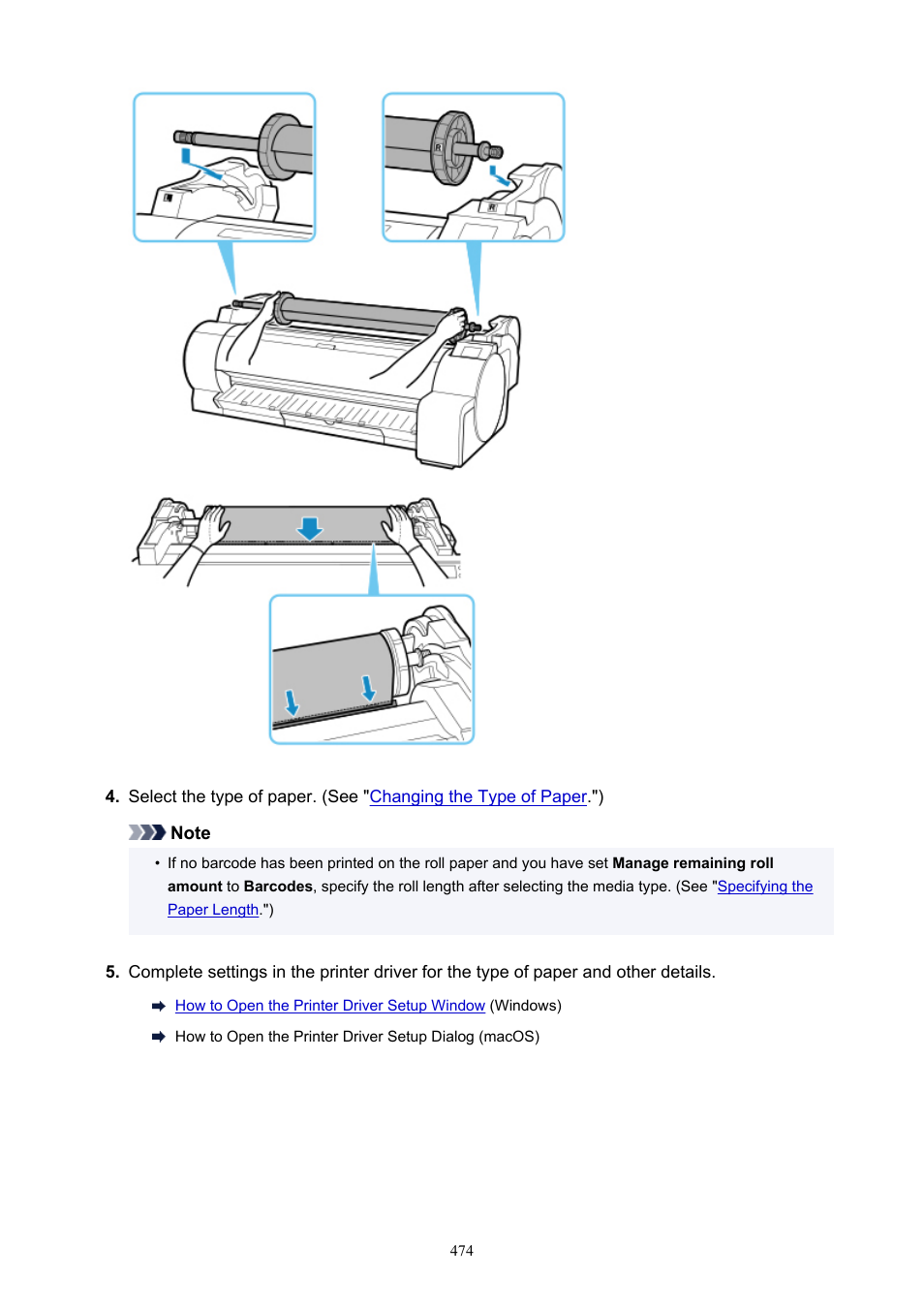 Canon imagePROGRAF TA-20 MFP 24" Large Format Printer with L24ei Scanner and Stand Kit User Manual | Page 474 / 926