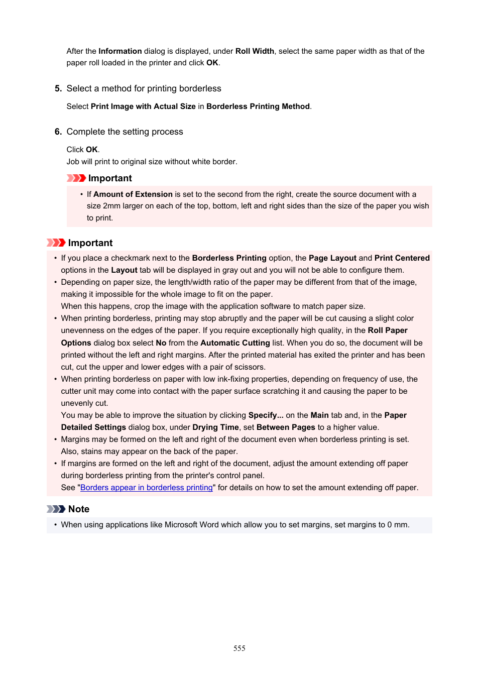 Canon imagePROGRAF TA-20 MFP 24" Large Format Printer with L24ei Scanner and Stand Kit User Manual | Page 555 / 926