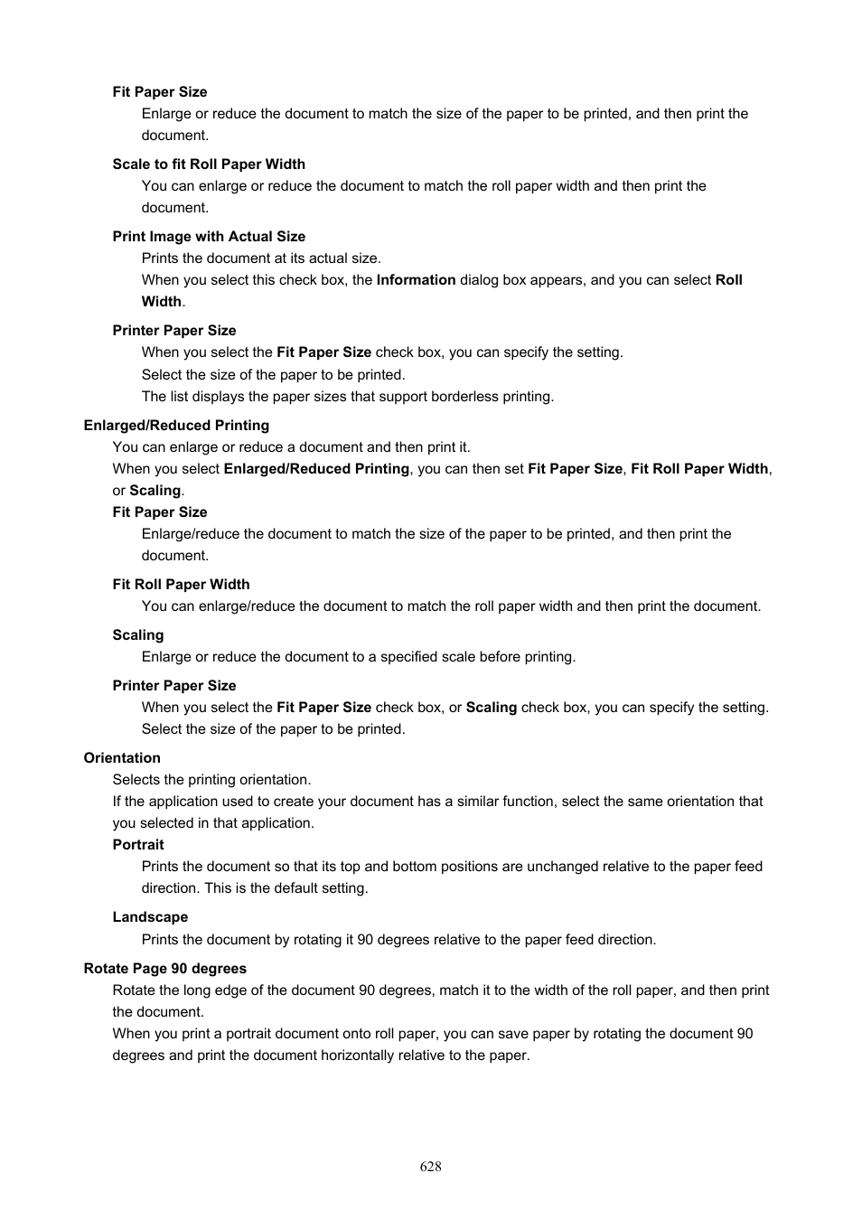 Canon imagePROGRAF TA-20 MFP 24" Large Format Printer with L24ei Scanner and Stand Kit User Manual | Page 628 / 926