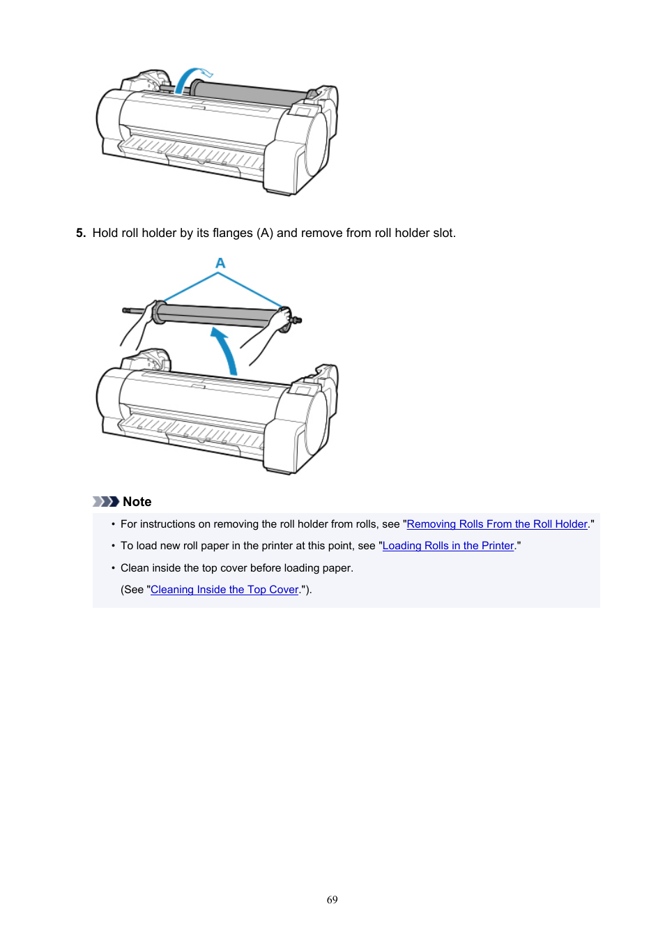 Canon imagePROGRAF TA-20 MFP 24" Large Format Printer with L24ei Scanner and Stand Kit User Manual | Page 69 / 926