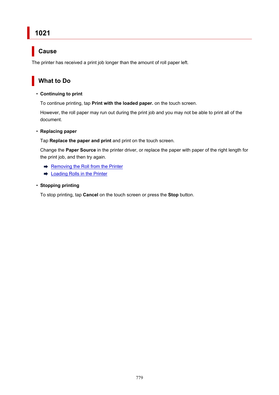 Canon imagePROGRAF TA-20 MFP 24" Large Format Printer with L24ei Scanner and Stand Kit User Manual | Page 779 / 926