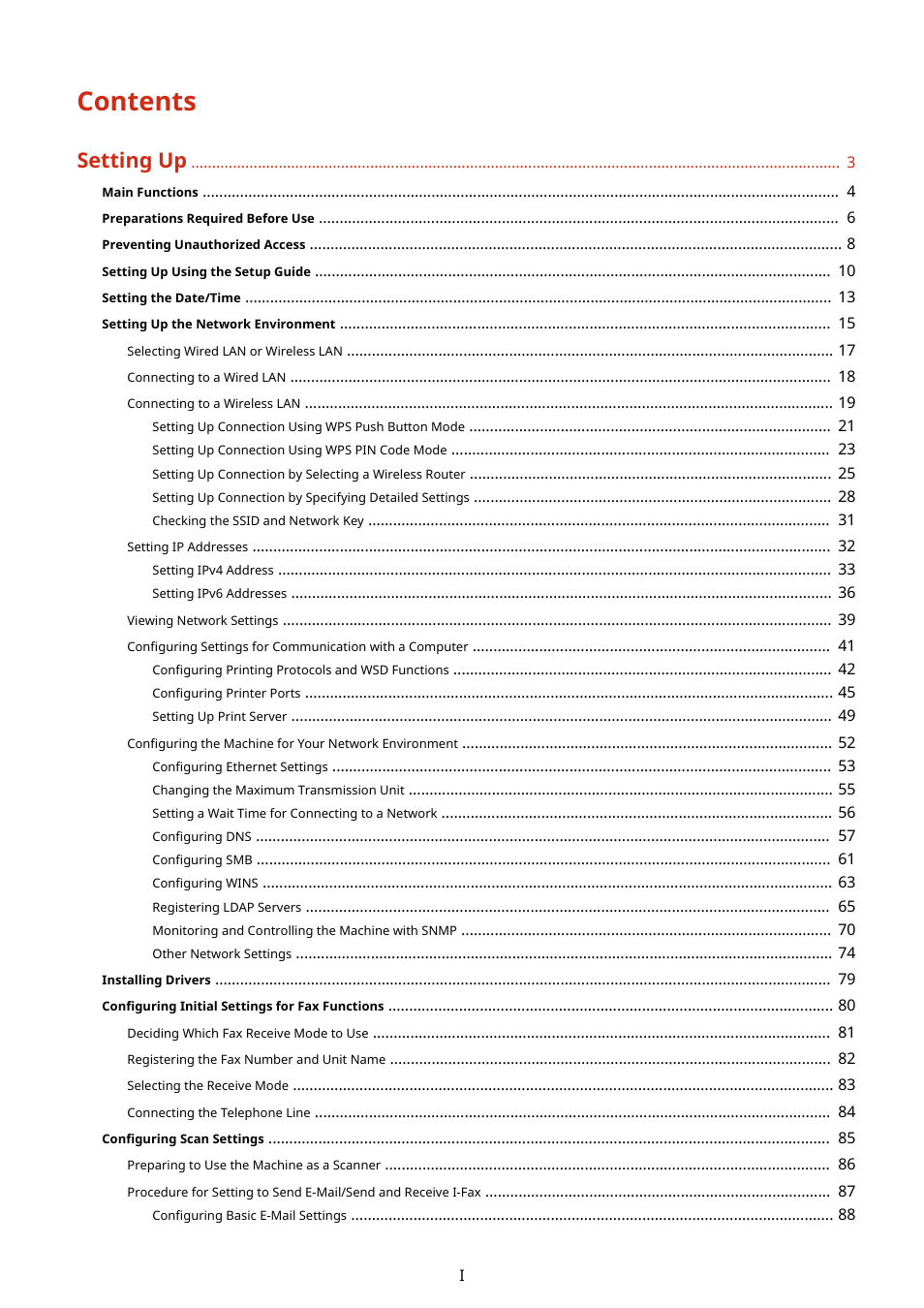 Canon imageCLASS D1650 All-in-One Monochrome Laser Printer User Manual | Page 2 / 751