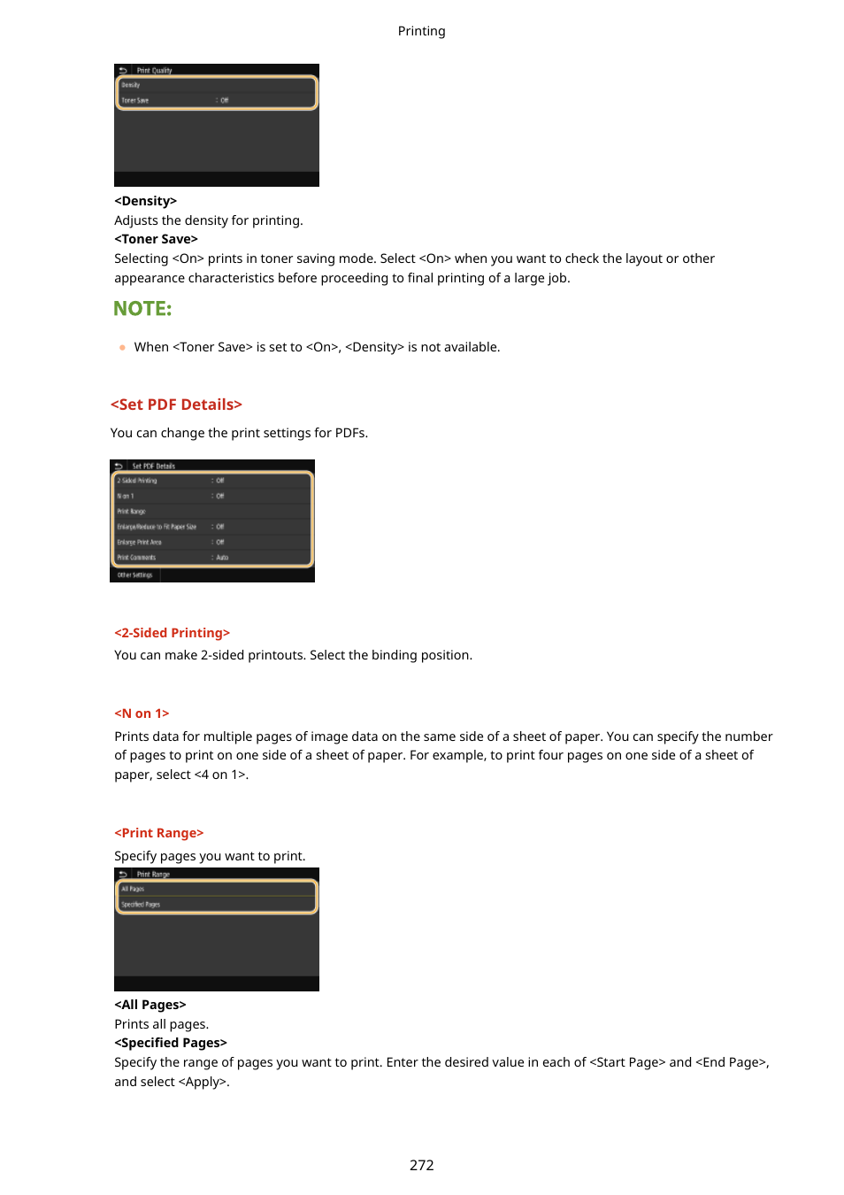 Canon imageCLASS D1650 All-in-One Monochrome Laser Printer User Manual | Page 280 / 751