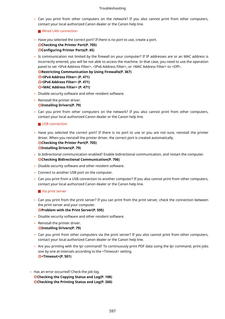 Canon imageCLASS D1650 All-in-One Monochrome Laser Printer User Manual | Page 605 / 751