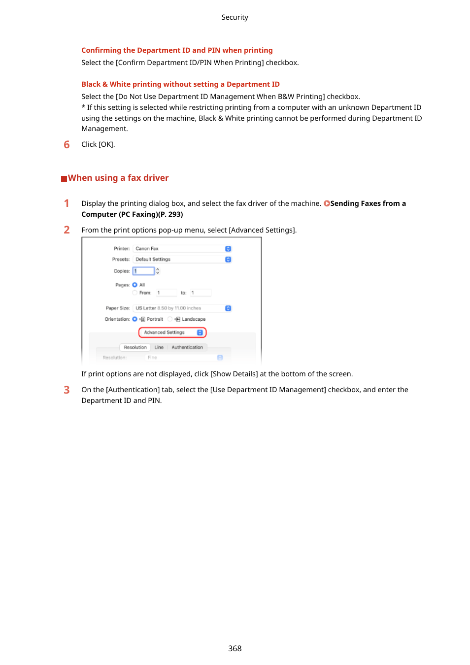 Canon imageCLASS MF753Cdw Multifunction Wireless Color Laser Printer User Manual | Page 378 / 801