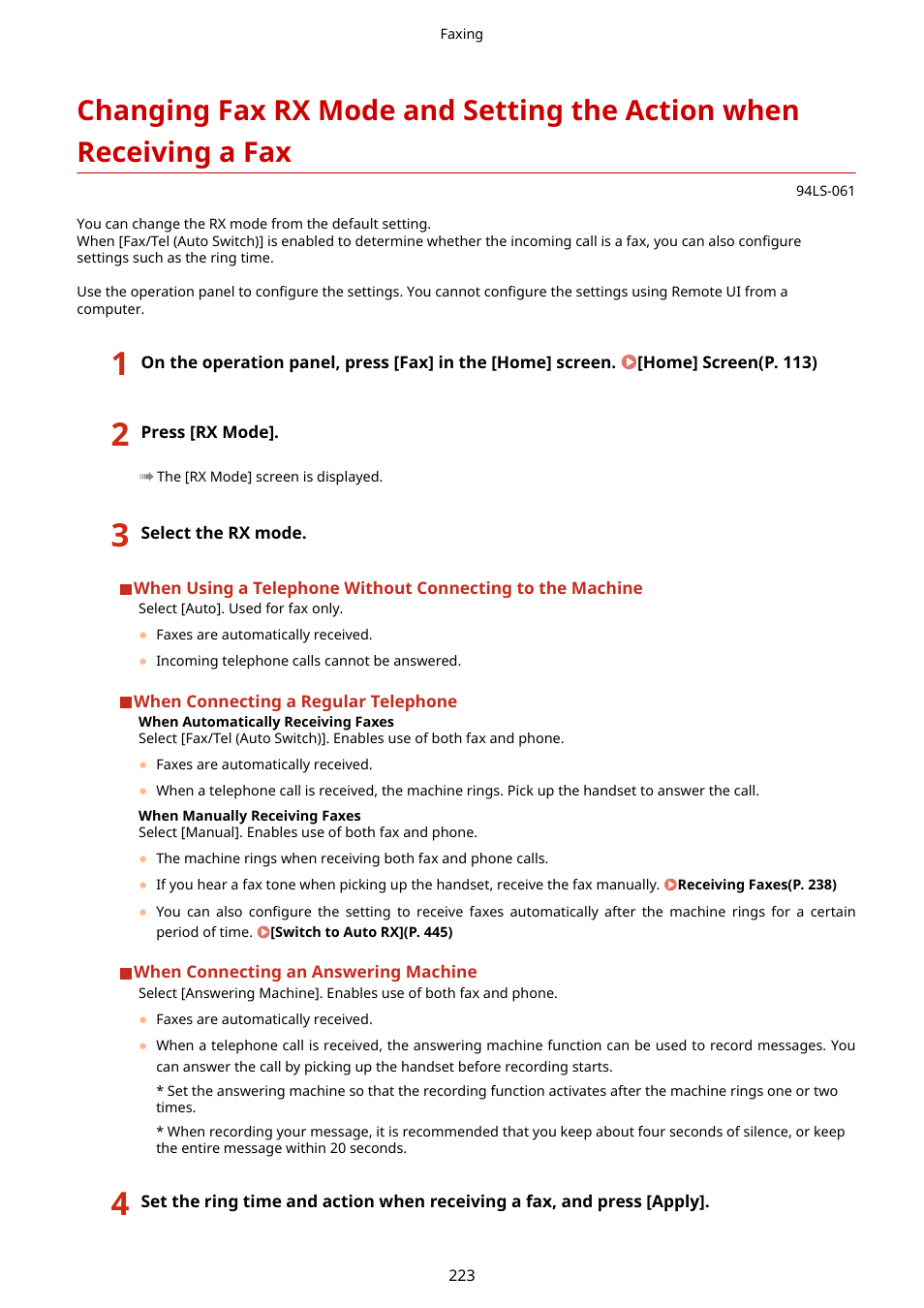 Canon imageCLASS MF275dw Wireless All-In-One Monochrome Laser Printer User Manual | Page 232 / 633