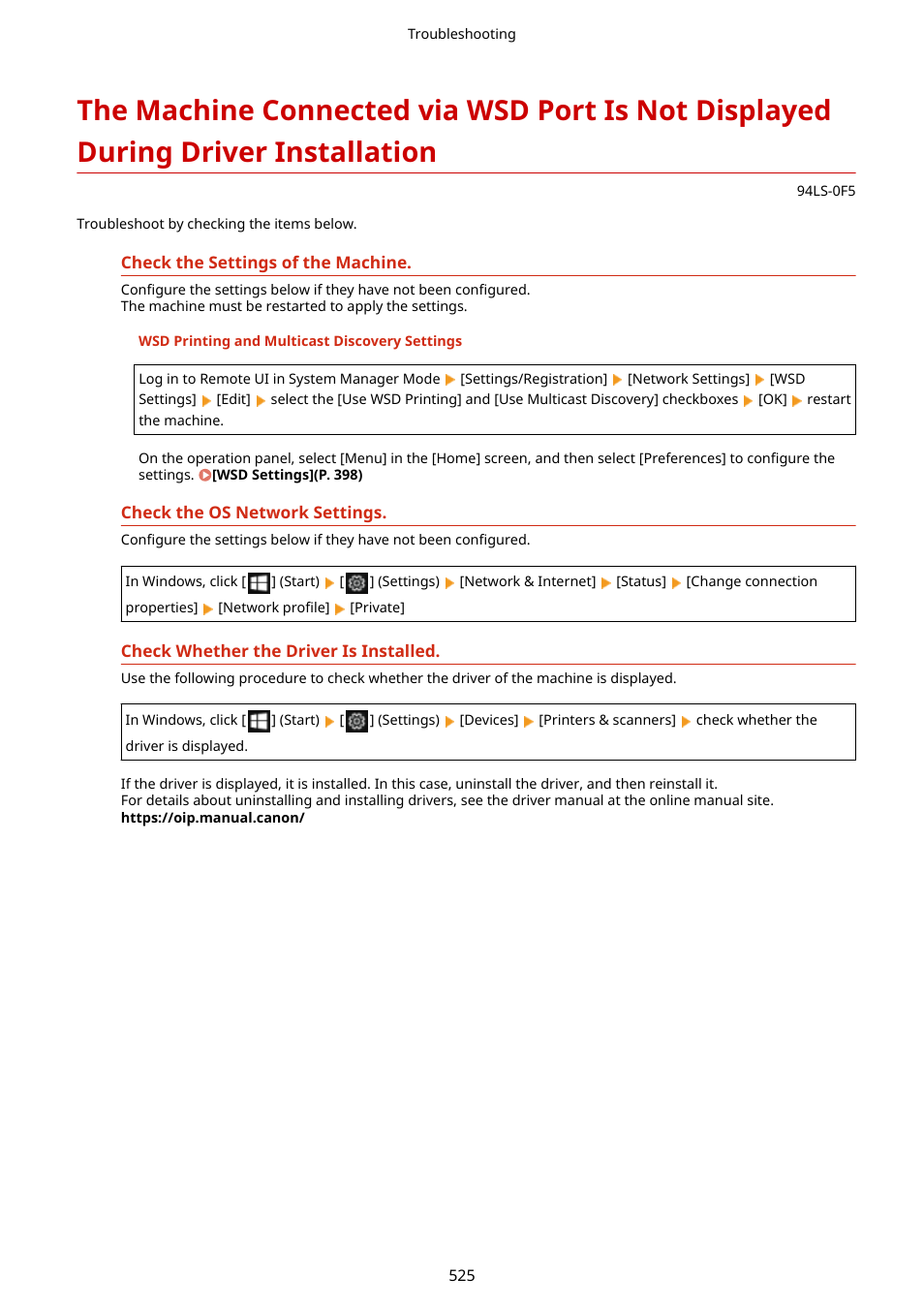 Canon imageCLASS MF275dw Wireless All-In-One Monochrome Laser Printer User Manual | Page 534 / 633